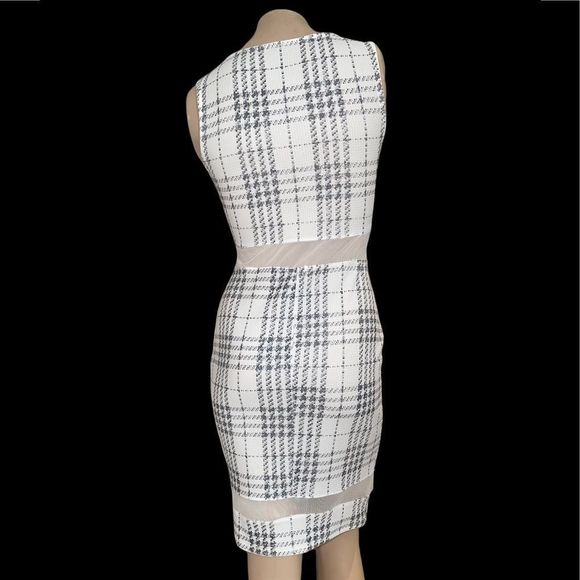 Flamingo brand dress with mesh waist Sz Med - Picture 3 of 10